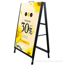 A-shaped Outdoor Usage Garden Sign Display Stand